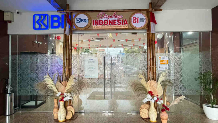 Sambut HUT ke-81 RI, BRI BO Kramat Jati Semarakkan Nuansa Merah Putih