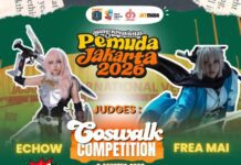 Cosplay Jakarta Gandeng Dispora Jakarta Gelar Kreativitas Pemuda Jakarta Cosplay Competition 2026