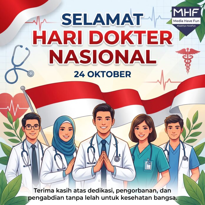 Mengenal Sejarah Lahirnya Hari Dokter Nasional 24 Oktober